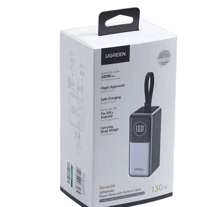 סוללת גיבוי Nexode 20000mah 130w אפור Ugreen