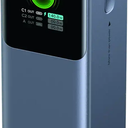 סוללת גיבוי 165w 20000mah עם כבל Type-c אפור Ugreen