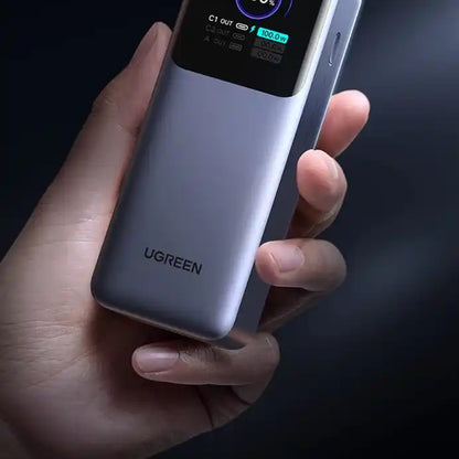 סוללת גיבוי 165w 20000mah עם כבל Type-c אפור Ugreen