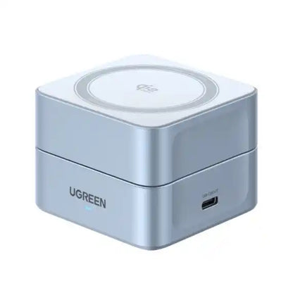 מעמד 25w 2-in-1 Qi2 Magnetic Wireless כסוף Ugreen