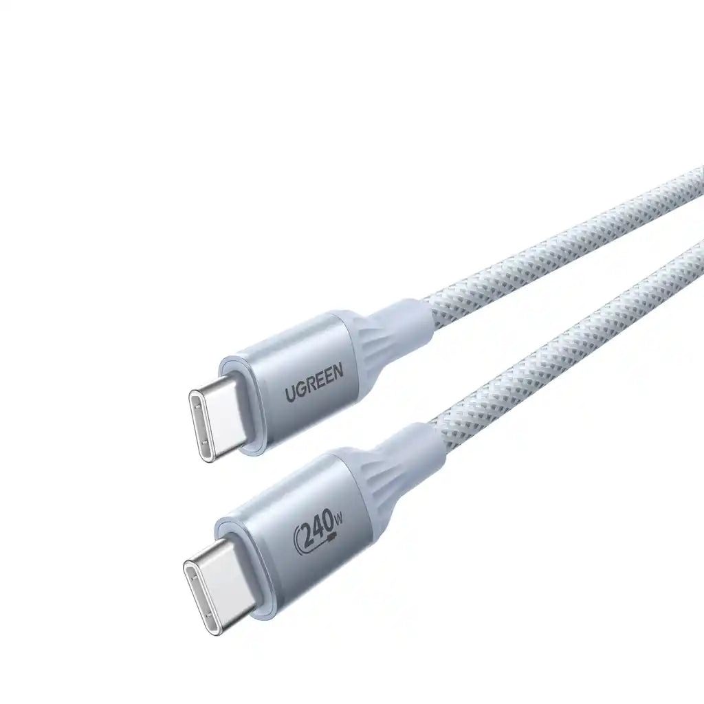 כבל 240w Type-c To Type-c Pd כסוף Ugreen