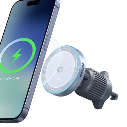 מטען לרכב 25w Magsafe Qi2 שחור Ugreen