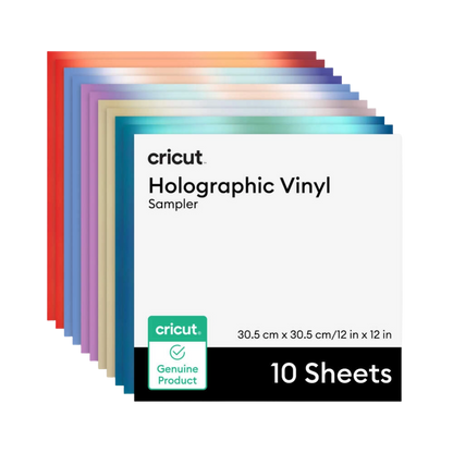 נייר ויניל (10 יח') קבוע - Cricut Holographic Vinyl Mythical