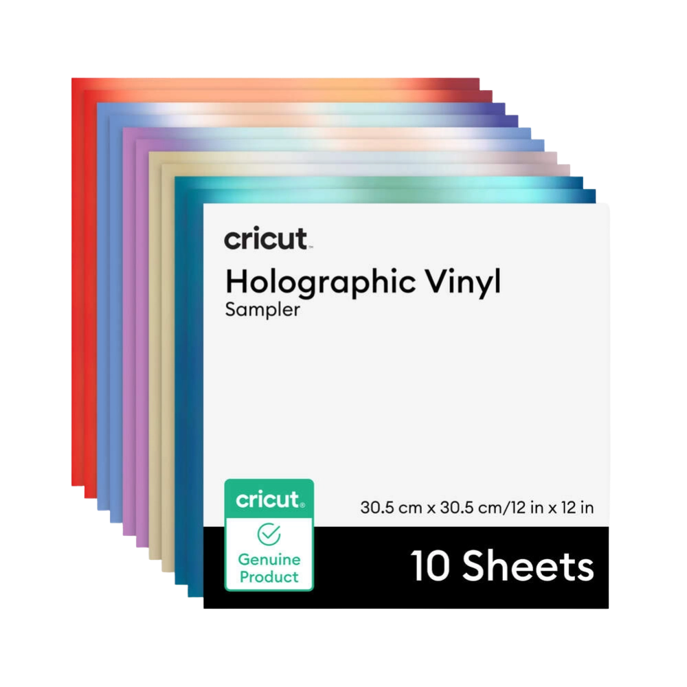 נייר ויניל (10 יח') קבוע - Cricut Holographic Vinyl Mythical