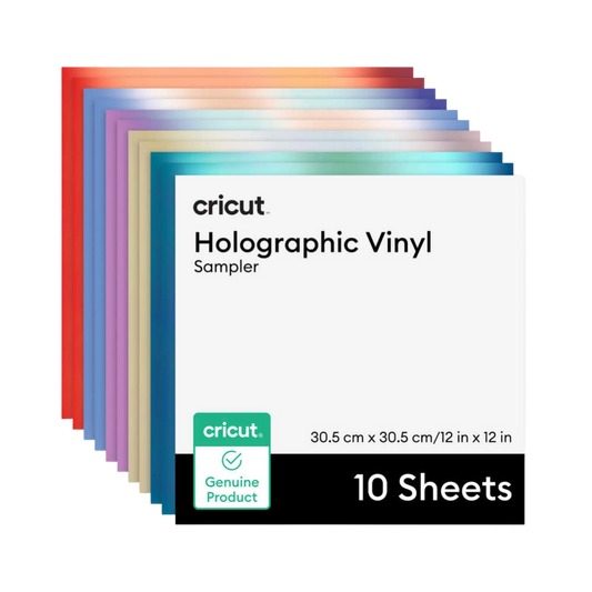 נייר ויניל (10 יח') קבוע - Cricut Holographic Vinyl Mythical