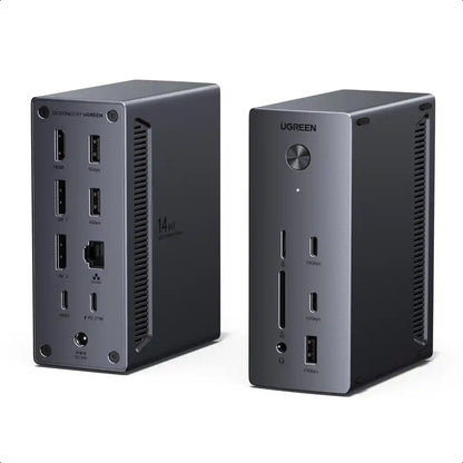 תחנת עגינה Ugreen 240W 14-in-1 Triple Display CM843