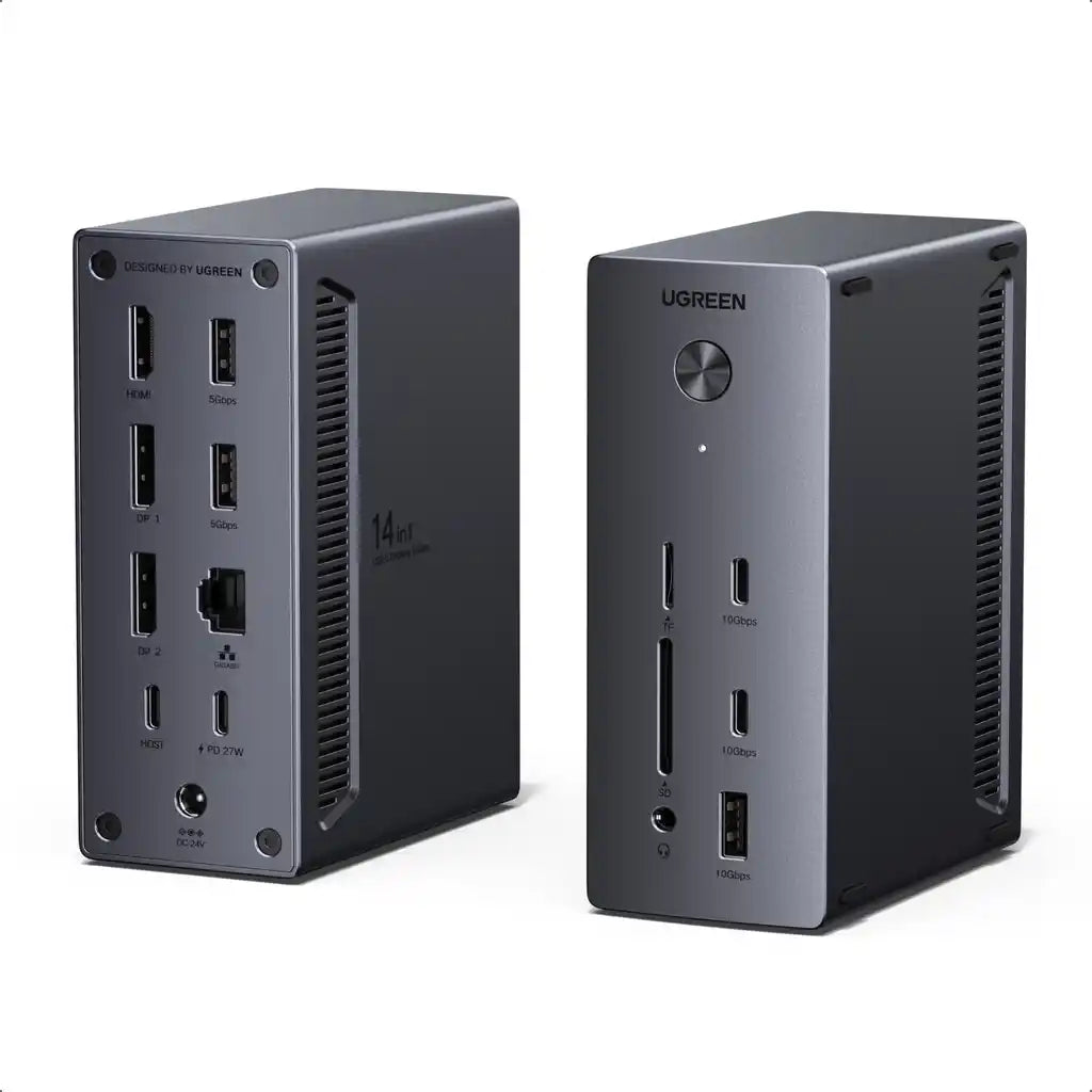 תחנת עגינה Ugreen 240W 14-in-1 Triple Display CM843