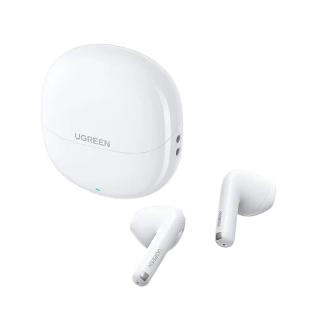 אוזניות אלחוטיות Ugreen Lightsbuds Semi In Ear TWS לבן