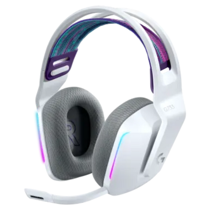 אוזניות גיימינג אלחוטיות Logitech G733 LightSpeed RGB שחור