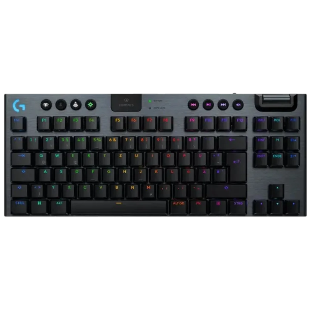 מקלדת גיימינג מכנית אלחוטית Logitech G915 X TKL LightSpeed