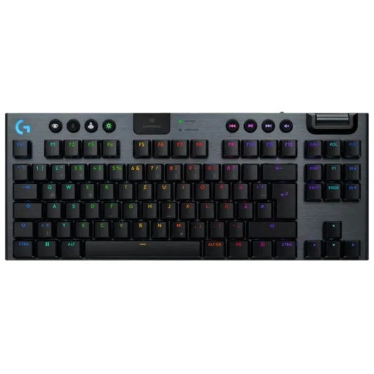 מקלדת גיימינג מכנית אלחוטית Logitech G915 X TKL LightSpeed