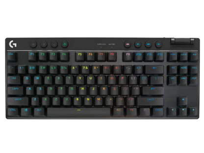 מקלדת גיימינג אלחוטית Logitech G Pro X TKL Lightspeed שחור