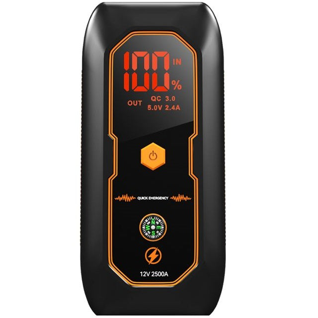 בוסטר התנעה לרכב עם סוללת חירום Omega Dn18 1200mah