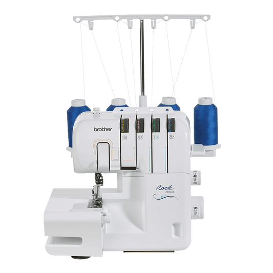 מכונת תפירה Brother 2104D Overlocker-White