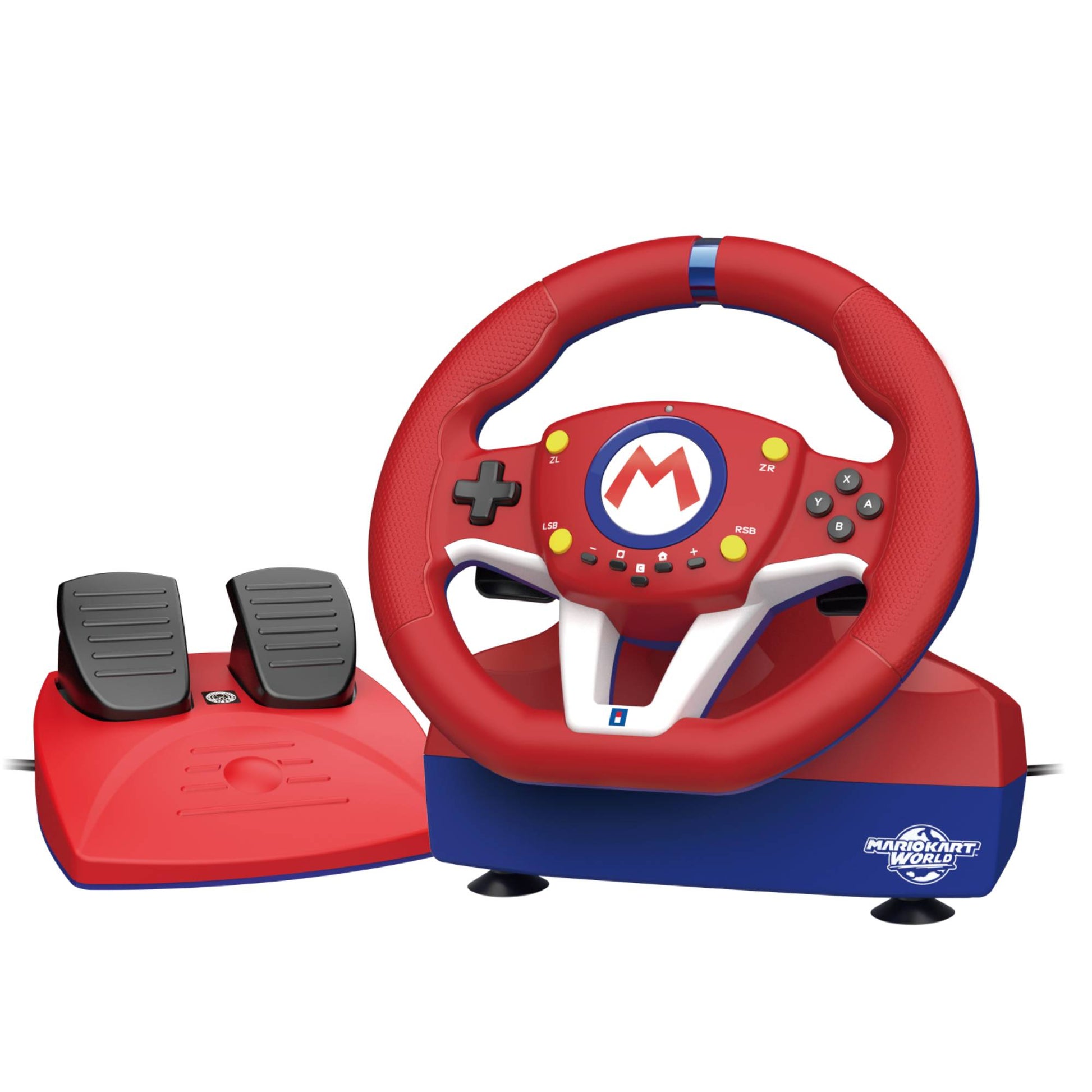 Hori Mario Kart Racing Wheel Pro Mini For Nintendo 2 הגה