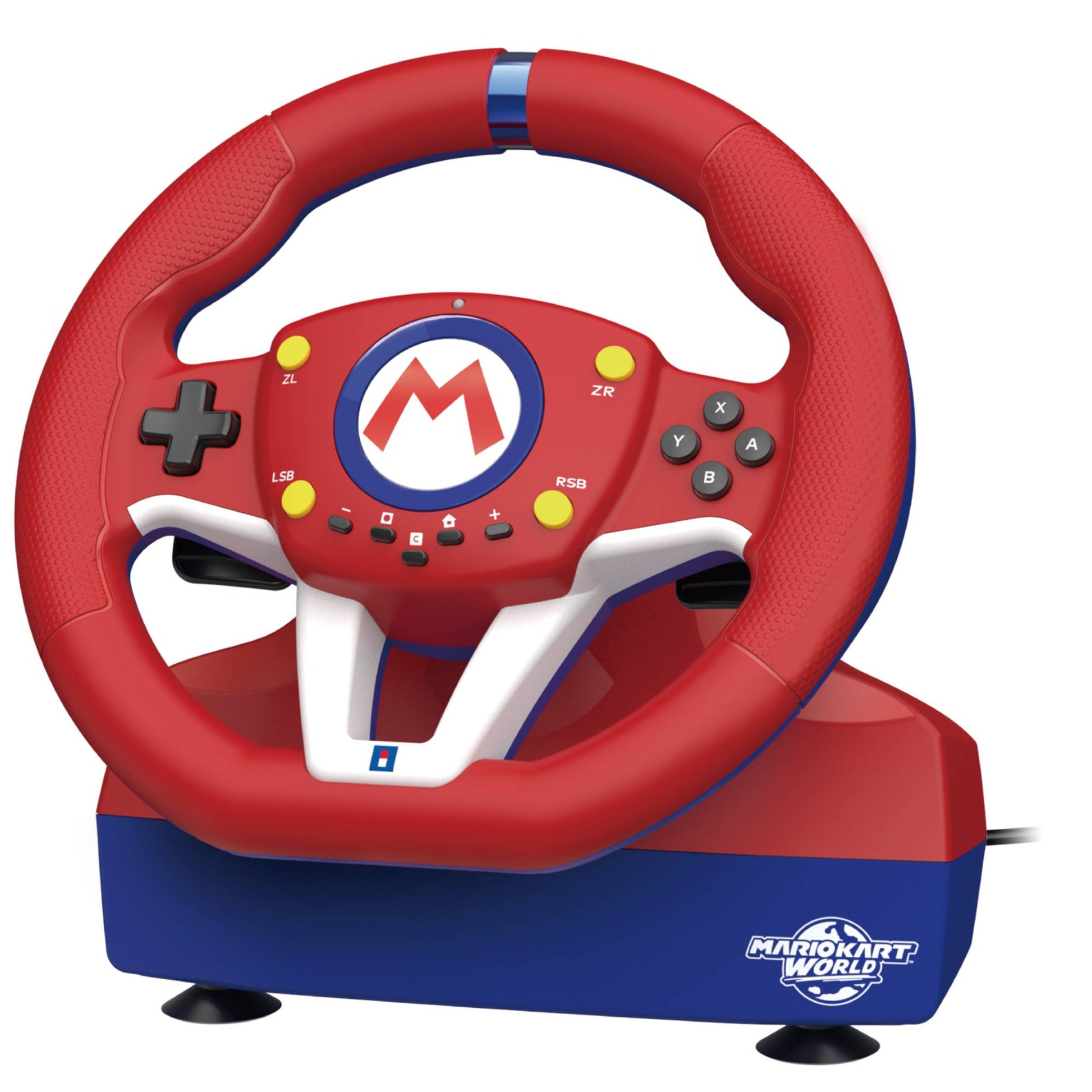 Hori Mario Kart Racing Wheel Pro Mini For Nintendo 2 הגה