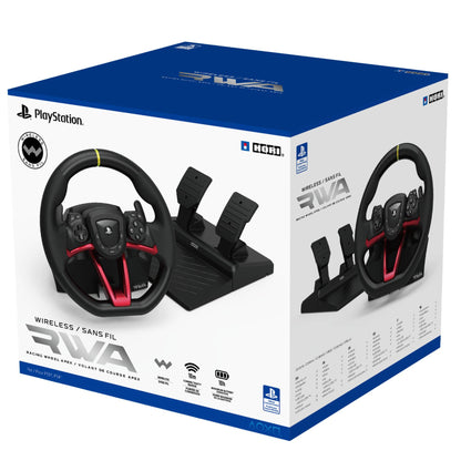 Hori Racing Wheel Apex For Ps5/4/Pc הגה אלחוטי עם דוושות