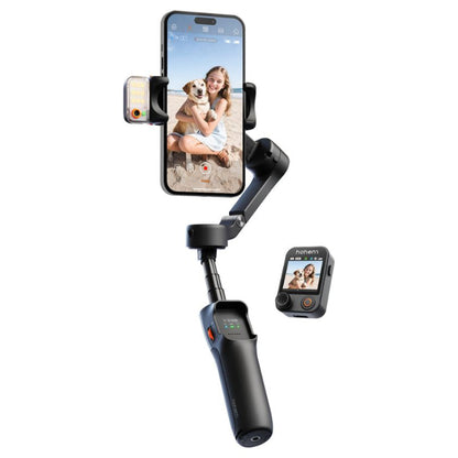 גימבל לסמארטפון Hohem iSteady V3 Ultra עם מעקב AI כולל שלט רחוק