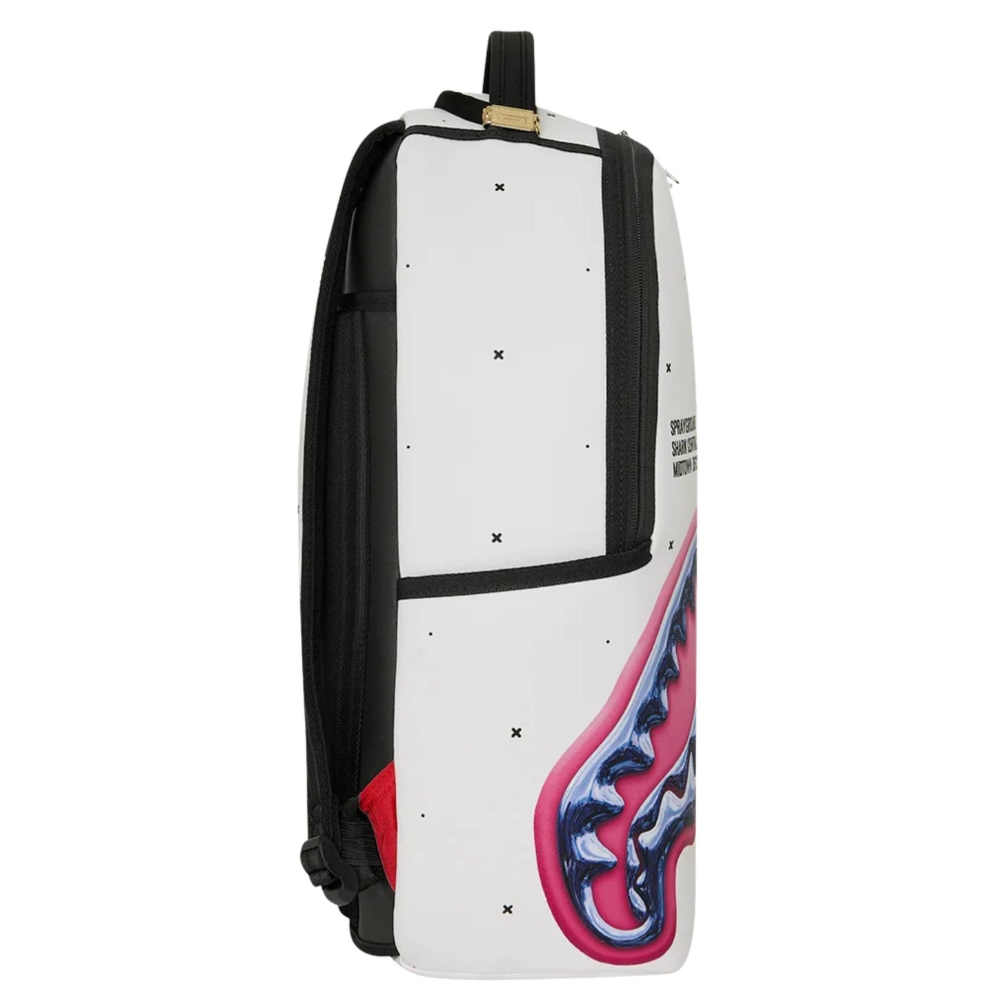 תיק גב Sprayground Shark Central Liquid Chrome