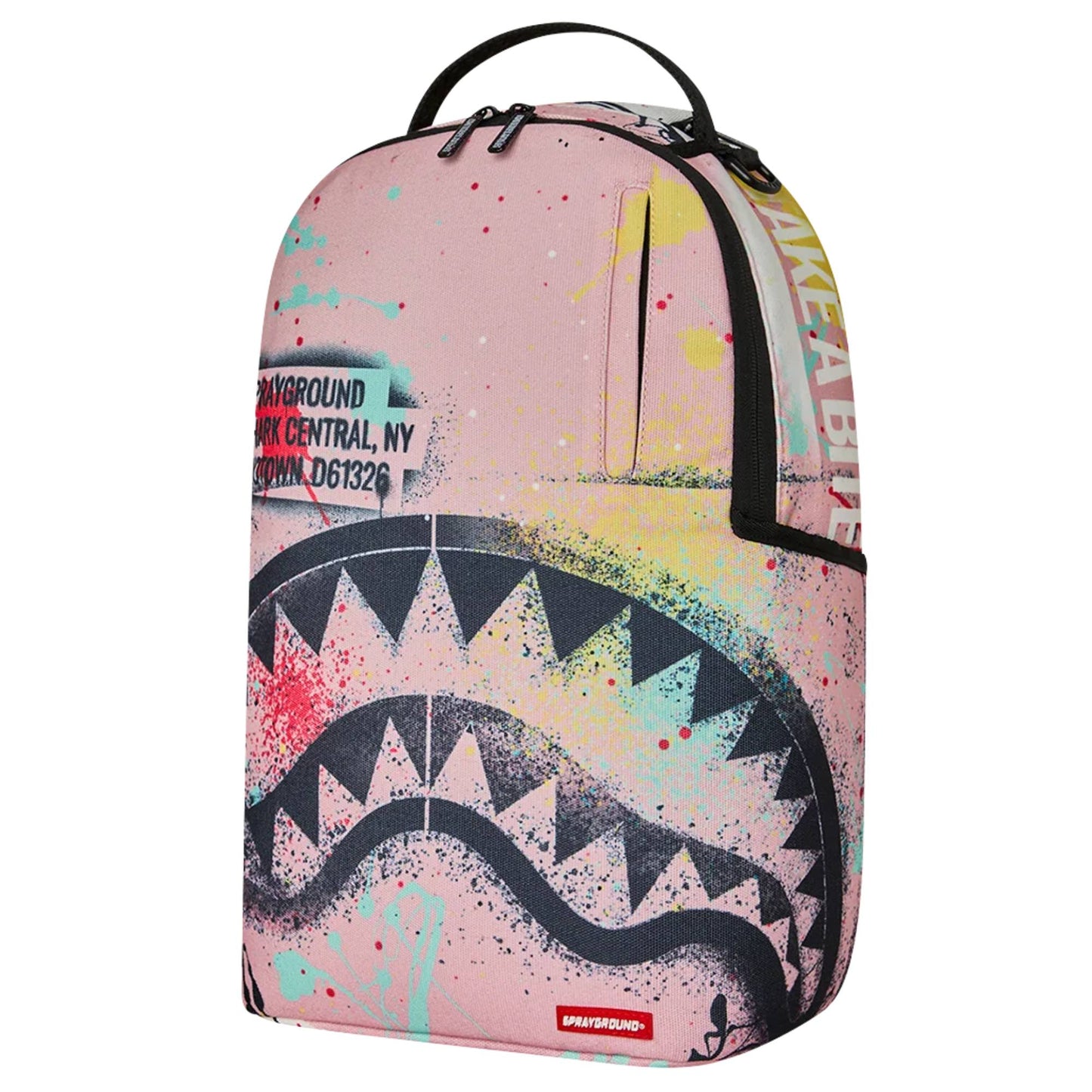 תיק גב Sprayground Shark Central Pink Lab Coat