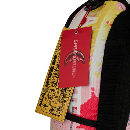 תיק גב Sprayground Shark Central Pink Lab Coat