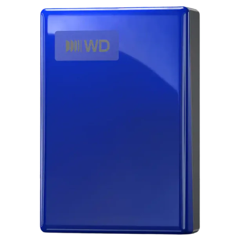 כונן קשיח חיצוני WD My Passport USB-C 4TB Cobalt כחול