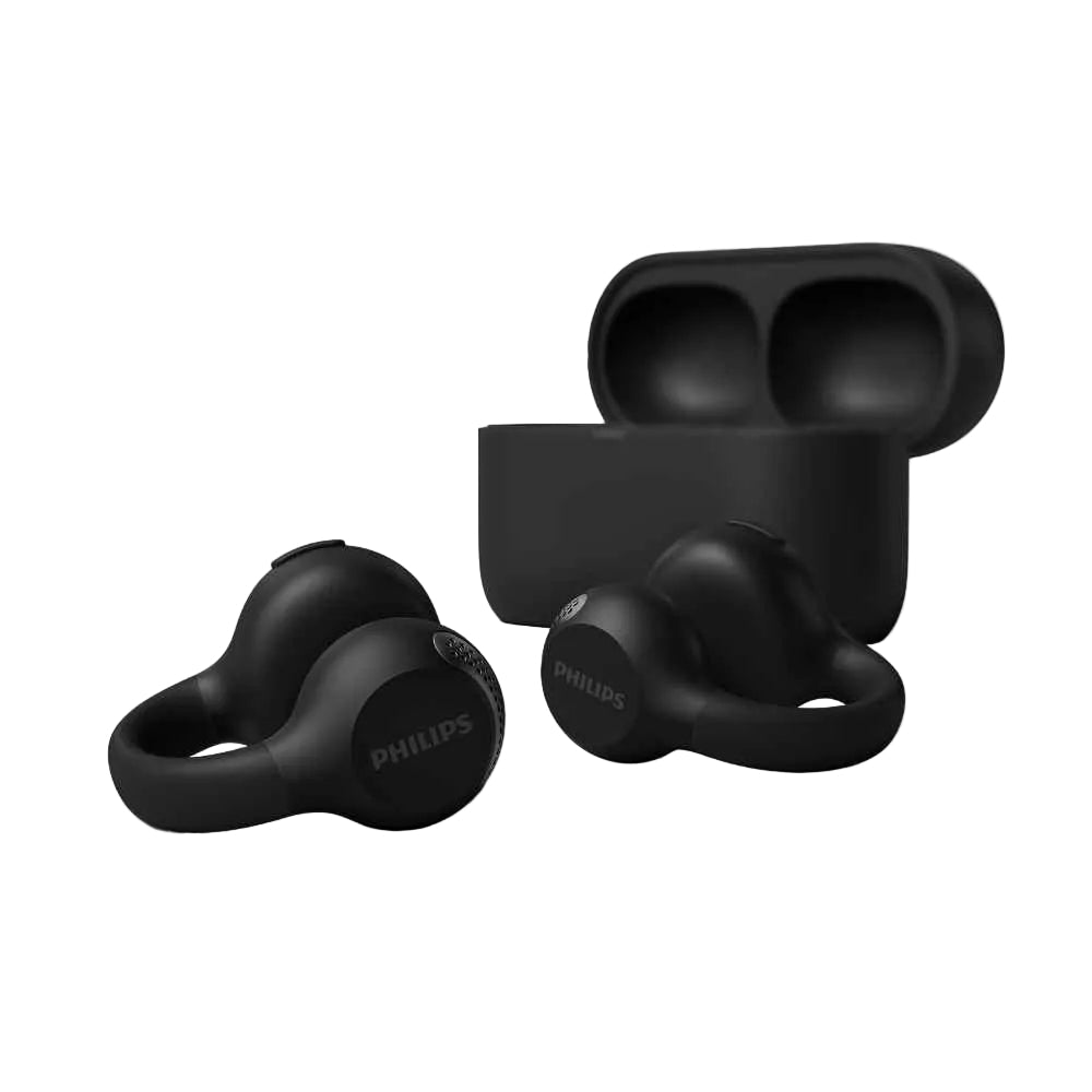 אוזניות אלחוטיות PHILIPS CLIP OPEN EAR TAQ2000BK שחור