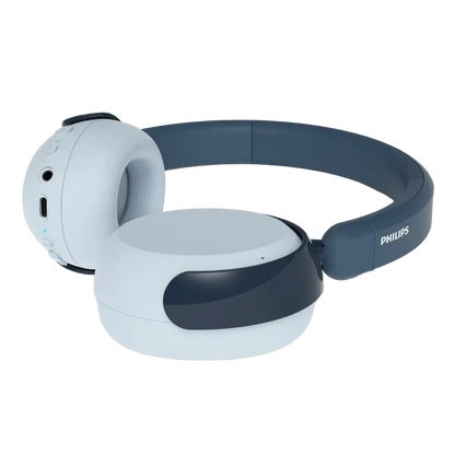 אוזניות קשת אלחוטיות לילדים PHILIPS TAK5500 USBC 85DB
