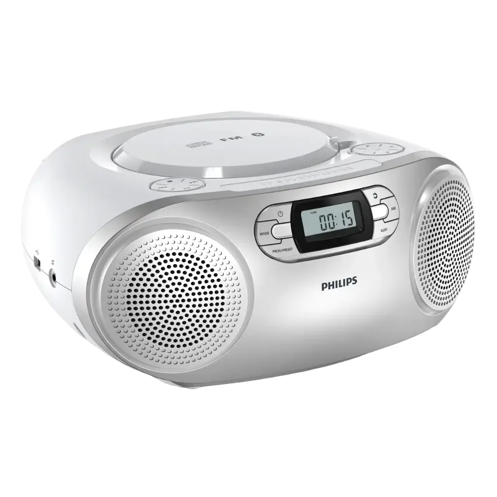 נגן CD וקלטיות נייד PHILIPS TAZ2000S 6W USB BT