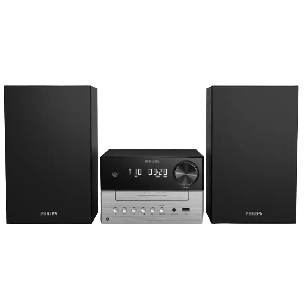 מערכת מיקרו סטריאו PHILIPS TAM3205M2 BT/CD/USB 20W