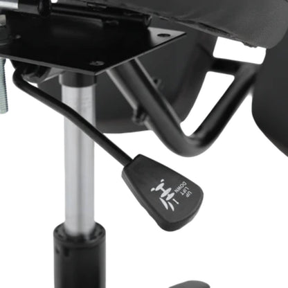 כיסא אוכף +משענת, רגליים וגב Dragon Smart Tech Rider Pro שחור