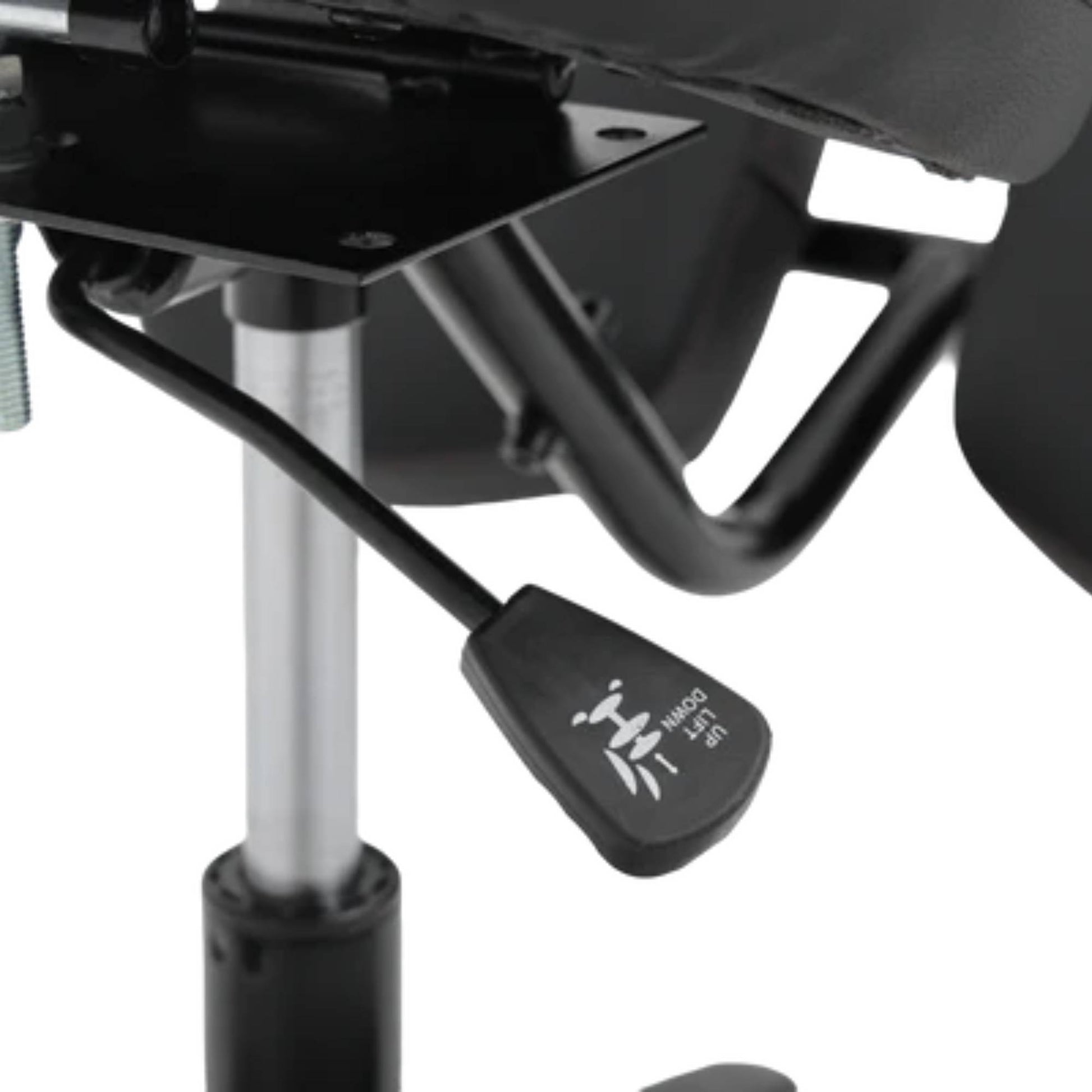 כיסא אוכף +משענת, רגליים וגב Dragon Smart Tech Rider Pro שחור