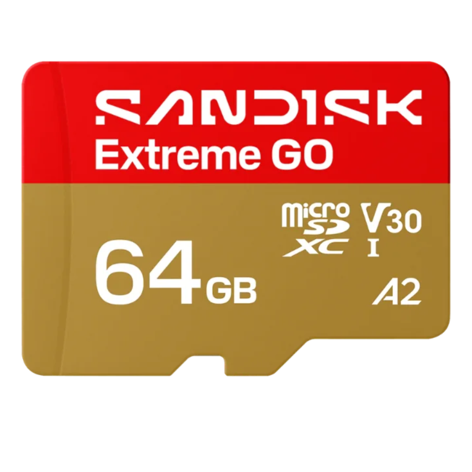 כרטיס SanDisk Extreme GO microSDXC 170MB/s 64GB