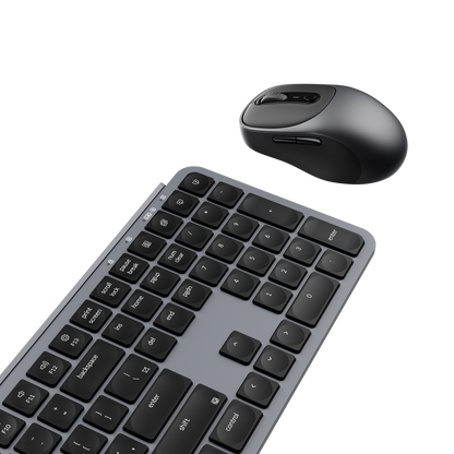 סט מקלדת ועכבר אלחוטי KEYCHRON B6 GREY