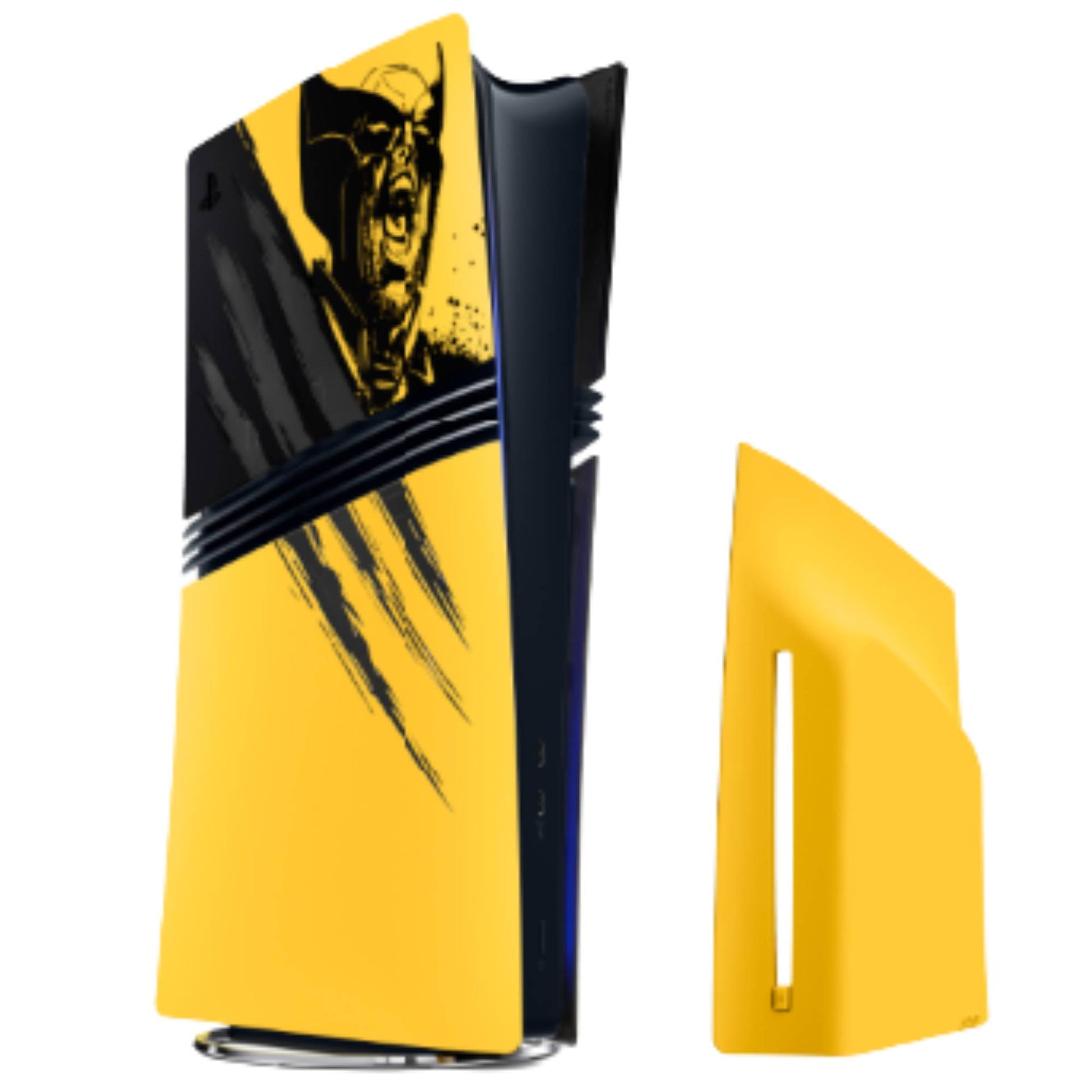 כיסוי PS5 PRO Console Cover Marvels Wolverine Battle Yellow