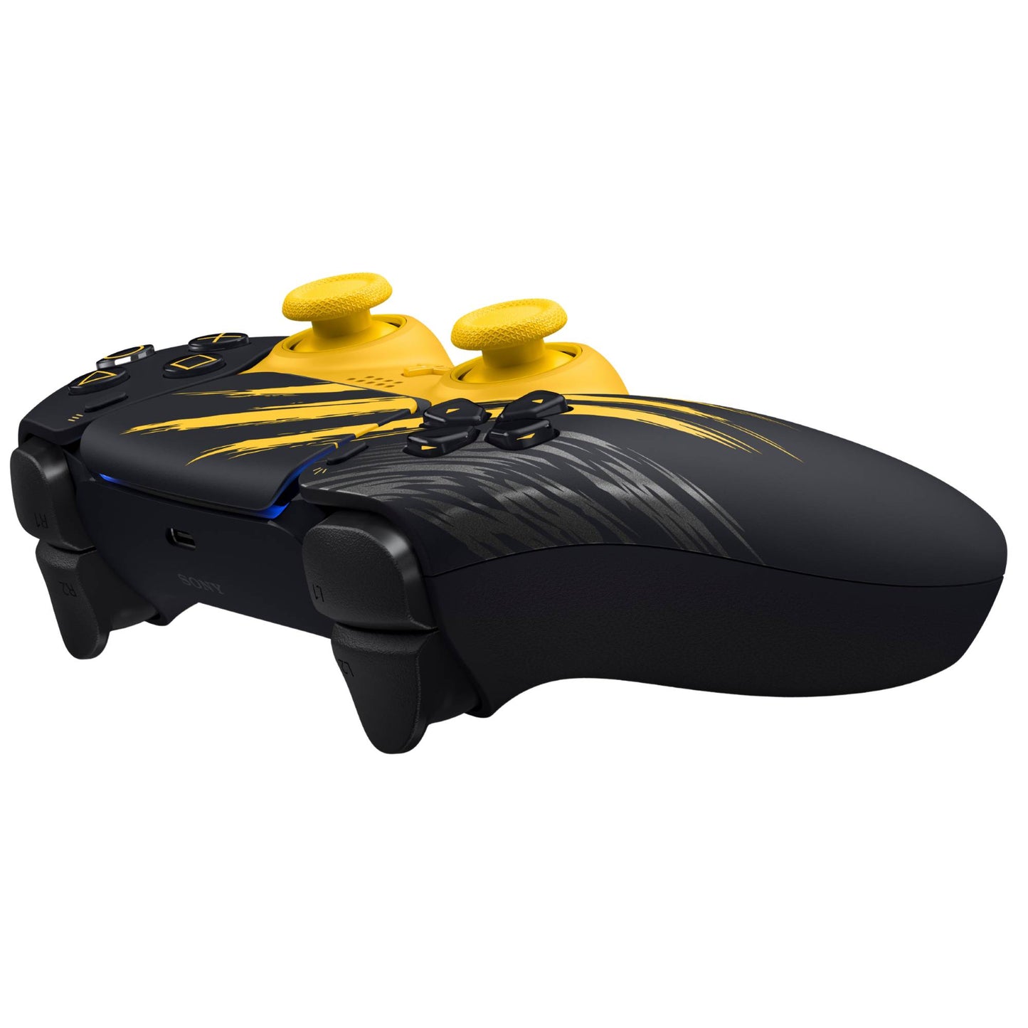 בקר PS5 Dualsense Marvel's Wolverine - Battle Yellow - LE