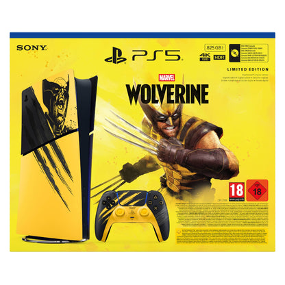 קונסולה PS5 Digital Edition + Marvel's Wolverine LE