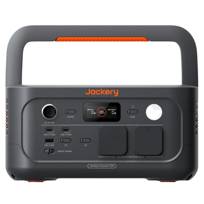תחנת כוח ניידת - JACKERY Explorer 500V2-512Wh-LifePo4