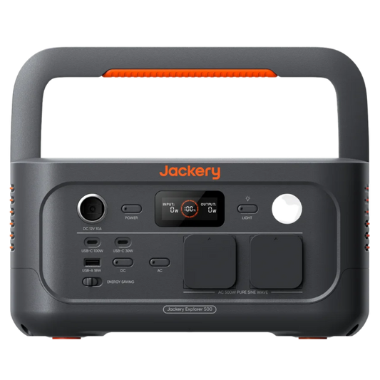 תחנת כוח ניידת - JACKERY Explorer 500V2-512Wh-LifePo4