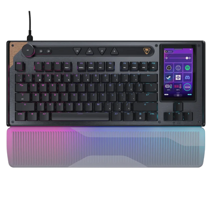 מקלדת חוטית שחורה TB Command KB7 TKL