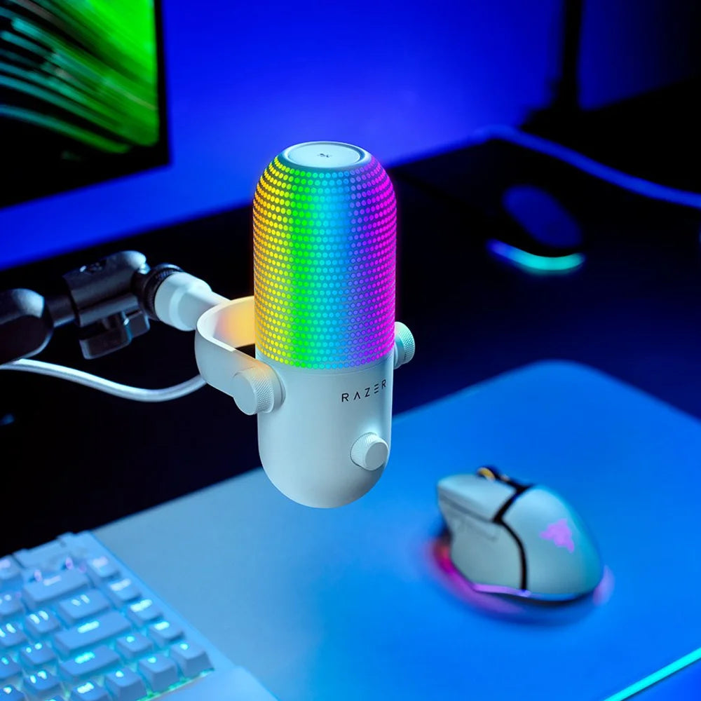 Razer Seiren V3 Chroma מיקרופון גיימינג מואר