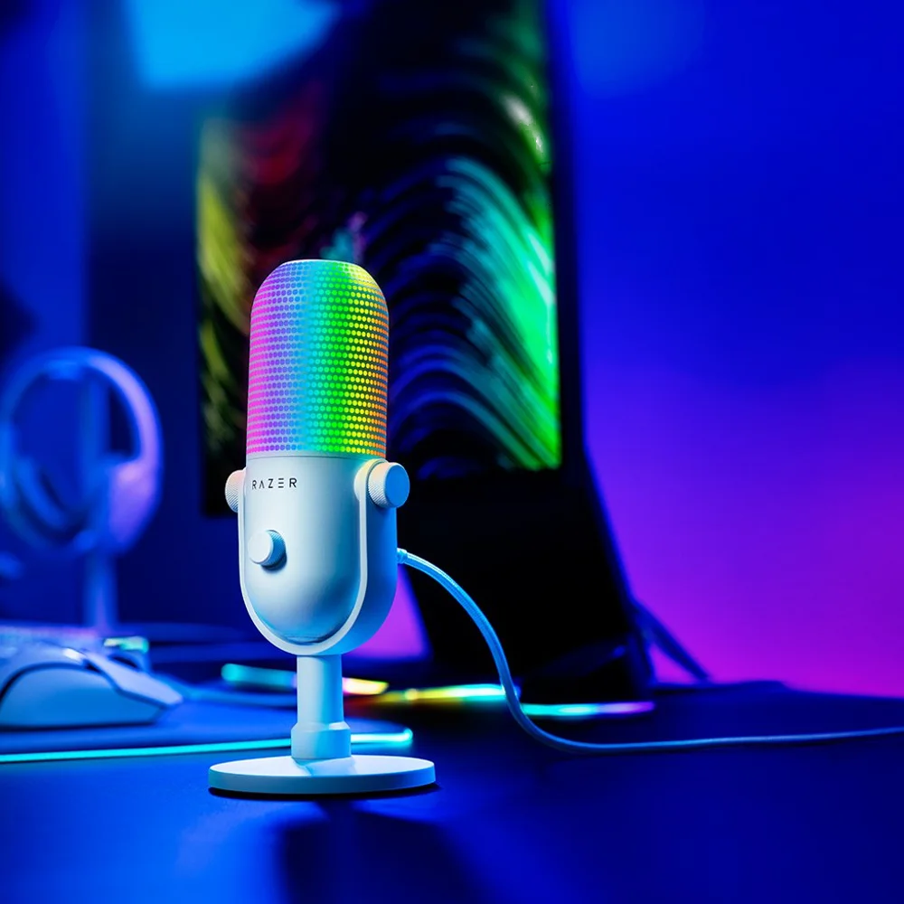 Razer Seiren V3 Chroma מיקרופון גיימינג מואר