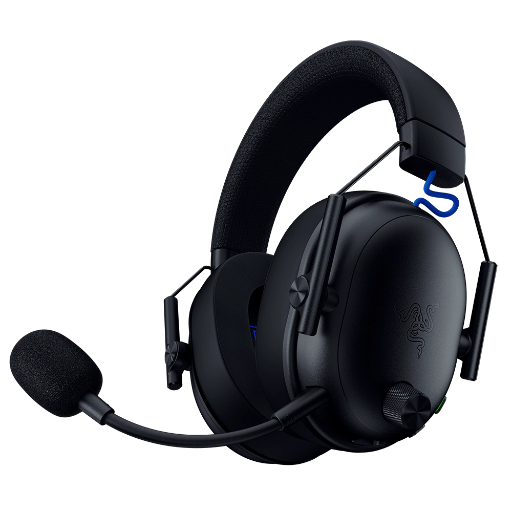 אוזניות גיימינג אלחוטיות שחור Razer Blackshark V3 For PS