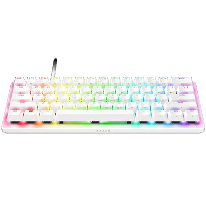 Razer Huntsman V3 Pro Mini White מקלדת גיימינג חוטית
