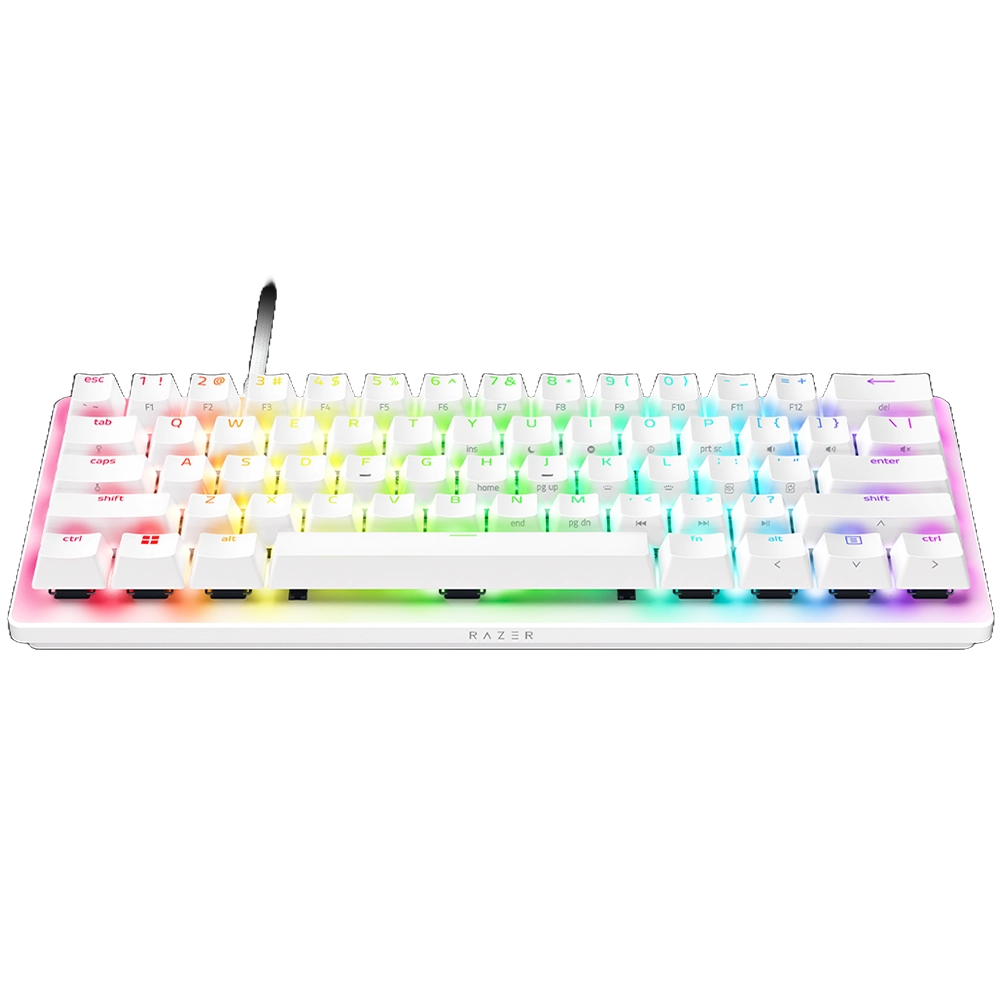 Razer Huntsman V3 Pro Mini White מקלדת גיימינג חוטית