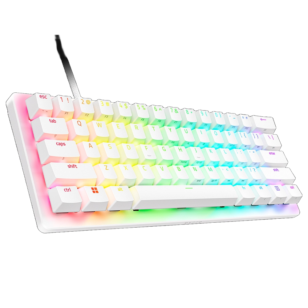 Razer Huntsman V3 Pro Mini White מקלדת גיימינג חוטית
