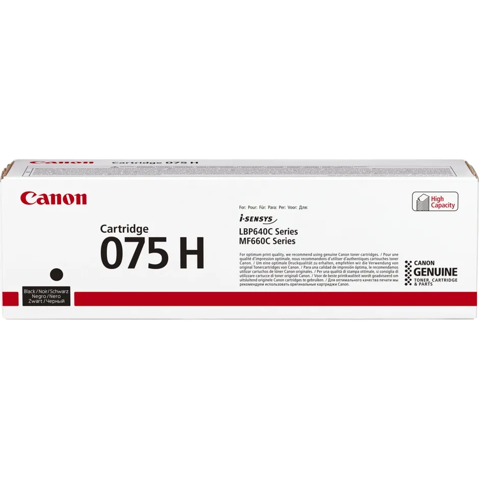 טונר לייזר Canon Toner Cartridge 075H Black