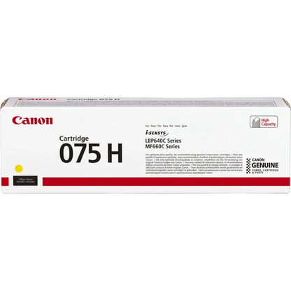 טונר לייזר Canon Toner Cartridge 075H Yellow
