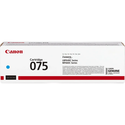 טונר לייזר Canon Toner Cartridge 075 Cyan