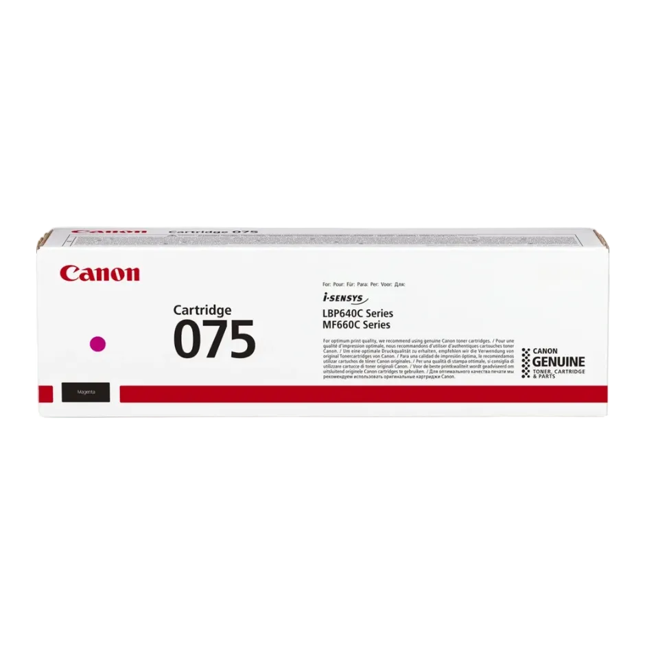 טונר לייזר Canon Toner Cartridge 075 Magenta